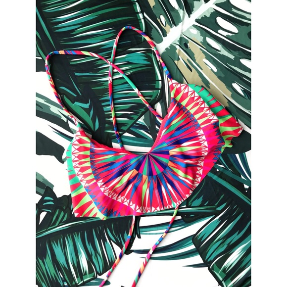 MARA HOFFMAN Front Cropped Bikini Top - Picture 4 of 6